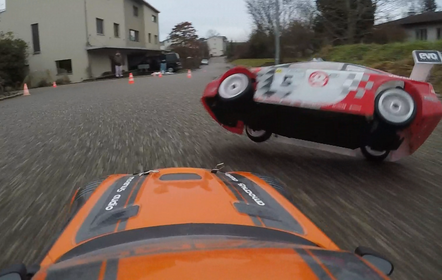 Rafael's GoPro footage of Gabriel's crash